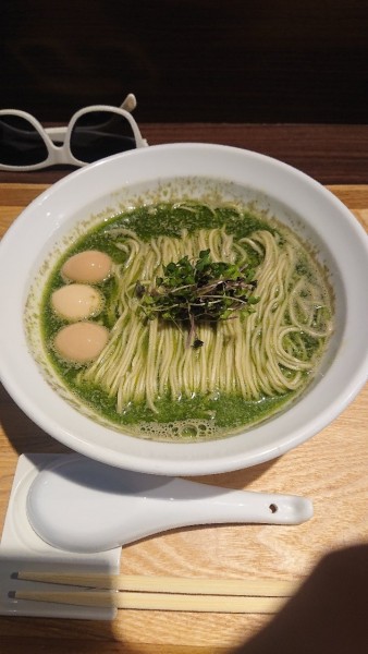 「ニラ煮干蕎麦」@NIBOSHIMANIAの写真