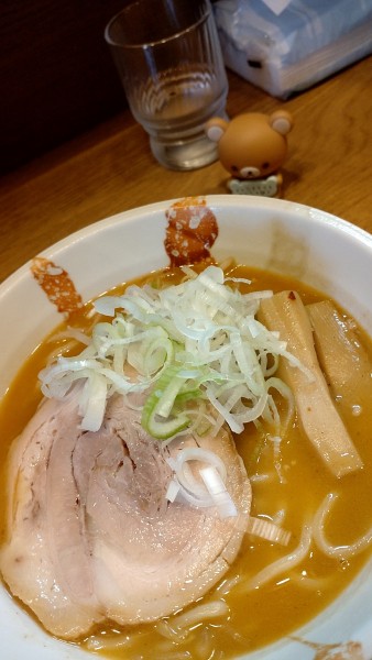 「味噌󠄀ラーメン（800円税込）+ライス（50円税込）」@麺処 慶の写真
