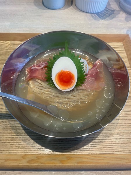 「出雲冷麺(いくら茶漬け付き)」@宍道湖しじみ中華蕎麦 琥珀 東京本店の写真