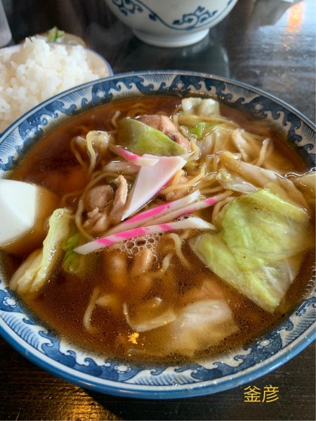 「スープ入り焼きそば」@釜彦の写真