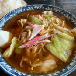 スープ入り焼きそば