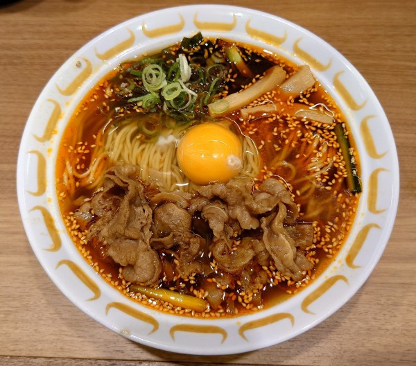 「スタミナ牛肉ラーメン(850円)」@大阪スタミナ牛肉ラーメン わだ 西池袋店の写真
