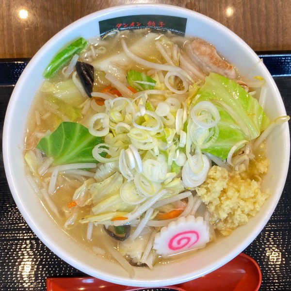 「塩タンメン（野菜大盛り）¥800」@湯菜坊の写真