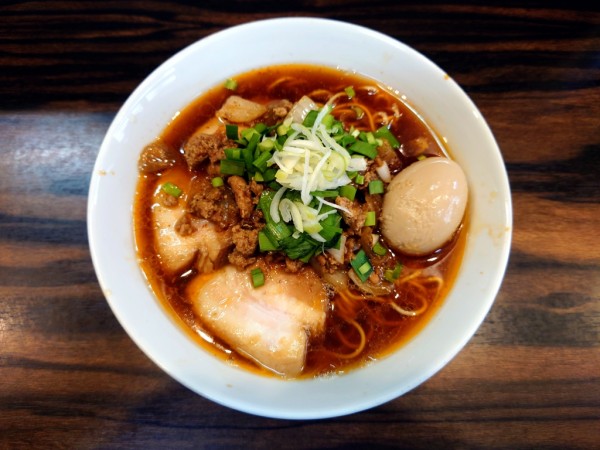 「限定 蓮沼タンタンメン+豚バラ肉」@中華そば 梟の写真