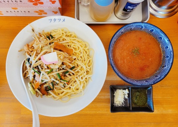 「冷やしトマトもりたんめん」@極濃湯麺 フタツメ 小山店の写真