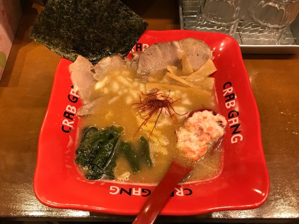 「蟹味噌ラーメン　990円」@CRAB GANGの写真