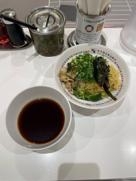 「ざるラーメン(890円)期間限定」@どうとんぼり神座 アトレ川崎店の写真