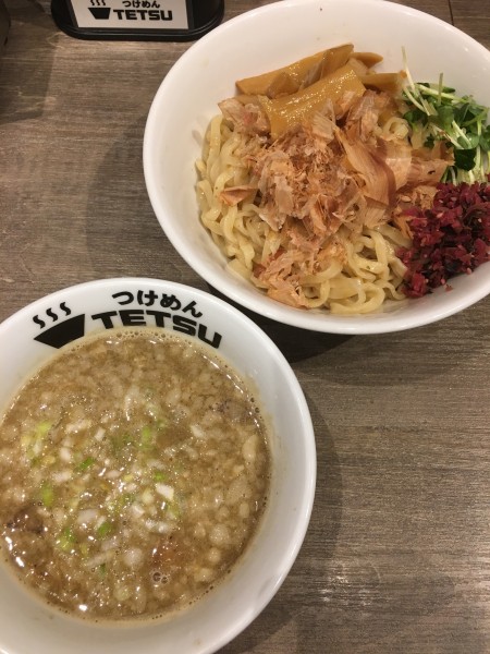 「梅つけめん(900円)」@つけめんTETSU 丸井北千住店の写真