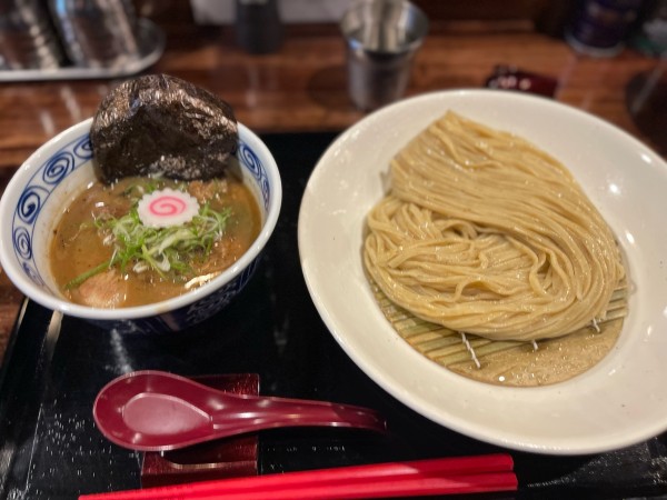 「豚トロつけ麺」@中華蕎麦しげ田の写真