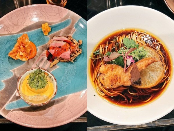 「【限定】あいち鴨と地鶏の正油ラーメン、など」@トーキョーニューミクスチャーヌードル 八咫烏 CHIKARABOの写真