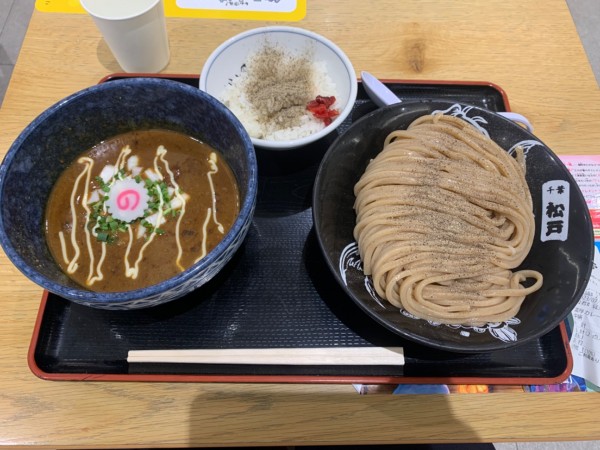 「濃厚カレーつけ麺追い飯セット」@松戸富田麺桜の写真