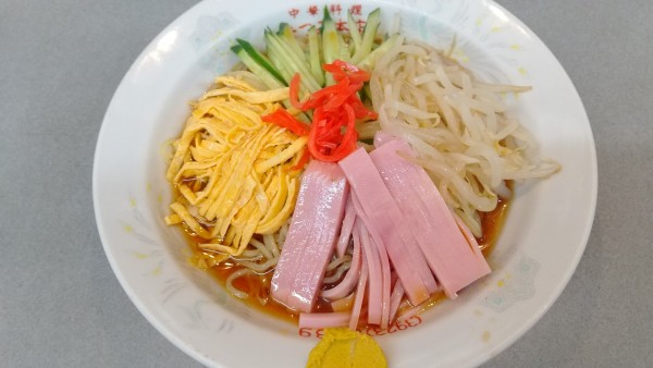 「冷やし中華そば(¥800)」@たつみ 本店の写真