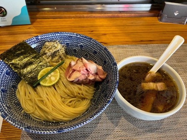 「【限定】地鶏の昆布水つけ麺」@RAMEN GOSSOU 新橋店の写真