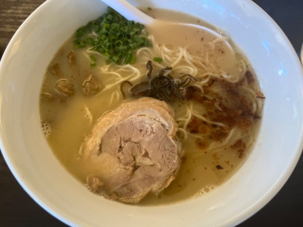 「鶏そば(細麺)790円」@鶏そばや 竜神洞の写真