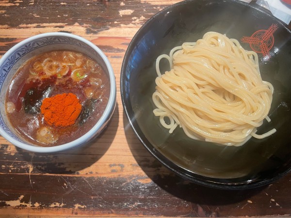 「灼熱つけ麺　普通盛　1,090円」@つけ麺専門店 三田製麺所 恵比寿南店の写真