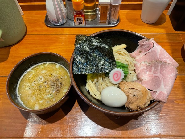 「特製つけ麺（塩）」@麺屋 真心の写真