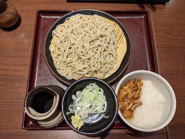 「なめこおろしそば:1,110円」@そば傳 西新井アリオ店の写真