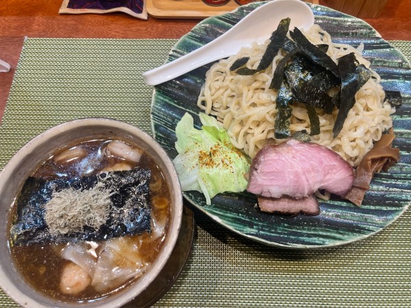 「ワンタン醤油つけめん(250g)」@らーめん 梶原の写真