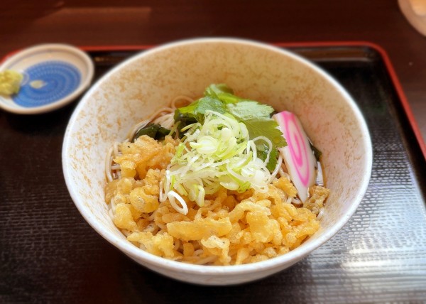 「ぶっかけそば・たぬき(600円)」@西乃庵の写真