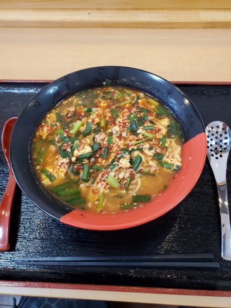 「タンタンメン　ニンニクダブル　ニラ」@東海タンタンの写真