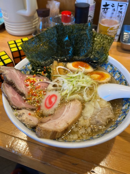 「特製塩ラーメン」@中華そば モンドの写真
