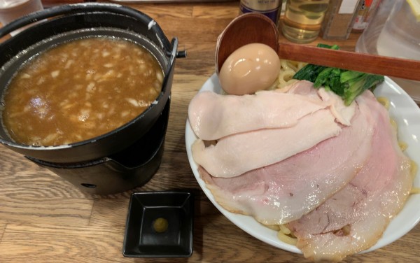 「濃厚鶏白湯つけ麺」@麺屋時茂の写真