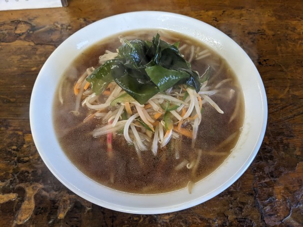 「チャンポン大盛 830円」@手打ちラーメン 笹の写真