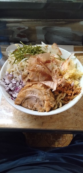 「(限定)冷たいニボ」@自家製麺 まさき（非乳化） 2号店の写真