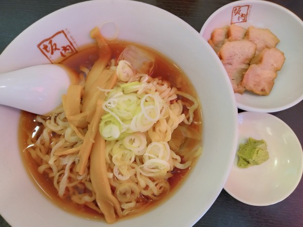 「和風冷やしラーメン」@喜多方ラーメン 坂内 大塚店の写真