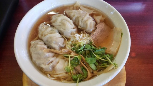 「モチモチわんたんめん」@らーめん寺子屋久我の写真