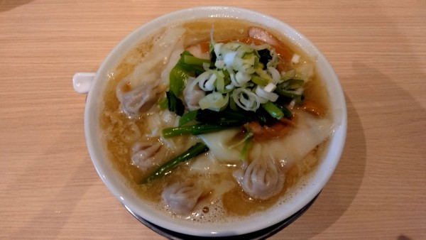 「塩ワンタンメン_1200円」@桜上水 船越の写真