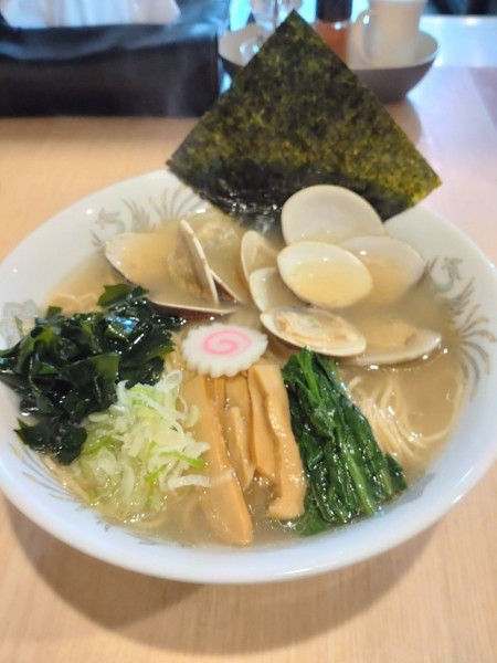 「限定蛤そば　塩　大盛」@中華そば GO.TO.KU ～義～の写真