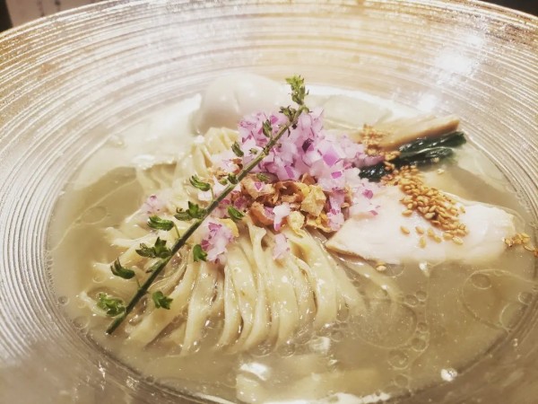 「味玉冷やしらぁ麺　お茶漬けセット」@麺屋 さくら井の写真