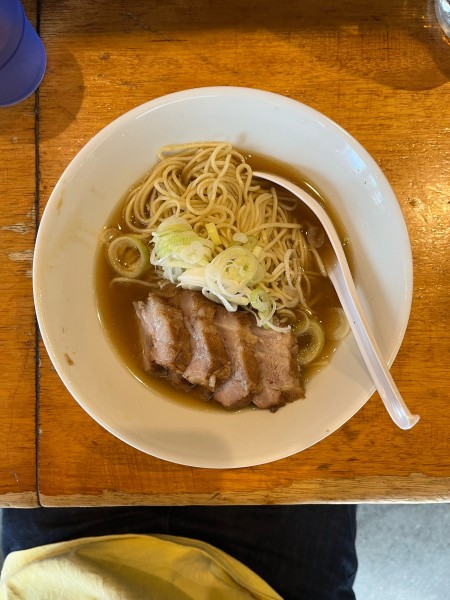 「肉そば (小)」@自家製麺 伊藤の写真