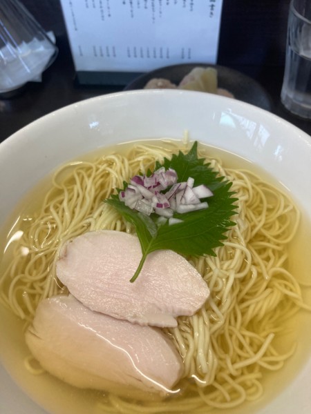 「特製冷やし煮干しそば」@中華そば 裏慶の写真