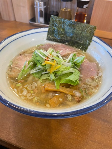 「ゆず塩ラーメン」@らーめん 仙松の写真