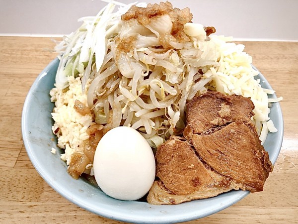 「汁なし（950円）、卵.ネギ.チーズ（無料CP）」@俺の生きる道 Wの写真