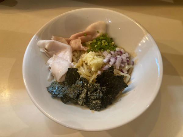 「特入海老まぜそば」@麺や 海老庵の写真