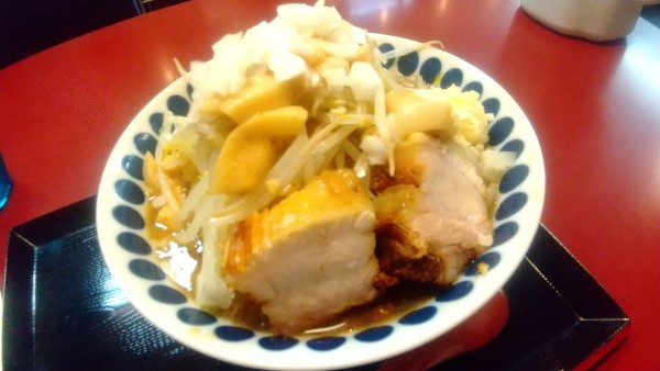 「豚そば」@らぁ麺処 蓮の華の写真