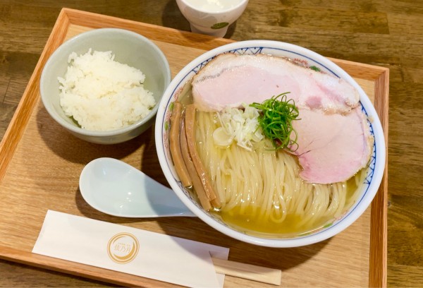 「期間限定 冷やし & 白飯小」@自家製麺と定食 弦乃月の写真