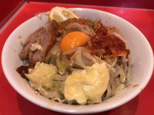 「【期間限定】冷やしまぜそば」@麺屋 桐龍の写真