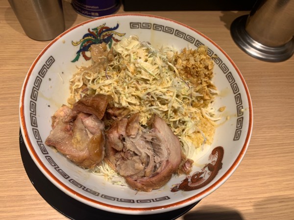 「ミニ豚冷やし中華」@ラーメン豚山 門前仲町店の写真