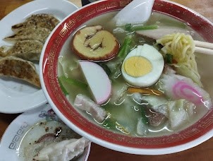 「五目ソバ(650)+ギョーザ(250)」@はびき野の写真