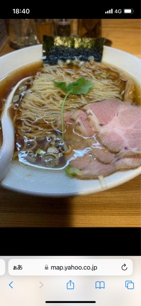 「煮干し中華そば」@純水煮干し中華そば 匠庵の写真