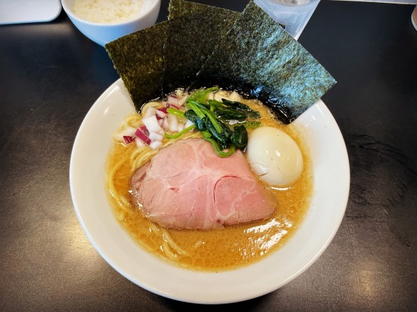 「限定　ひろせ家＋味玉」@麺牛 ひろせの写真