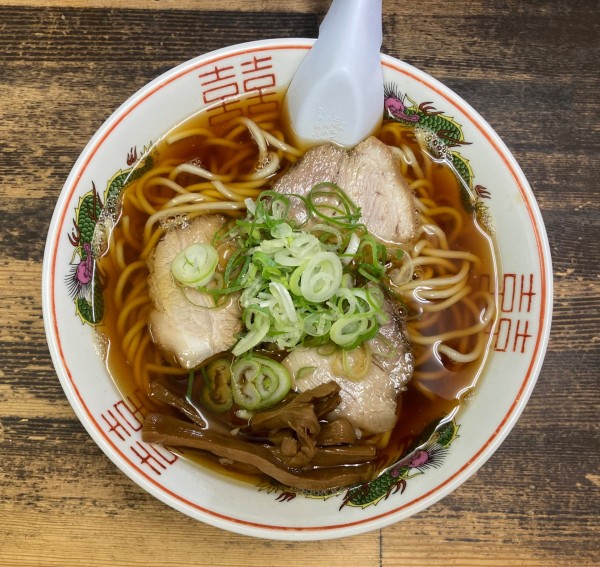 「あっさり(手打ち) 800円」@長尾中華そば 青森駅前店の写真