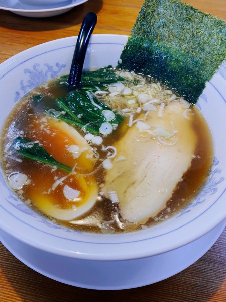 「喜多方ラーメン　ハーフ」@会津喜多方らーめん 新田店の写真