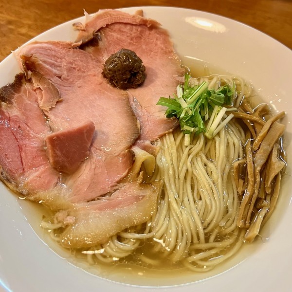 「ポルチーニ香る塩らぁ麺」@らぁ麺はうす Sumika0の写真