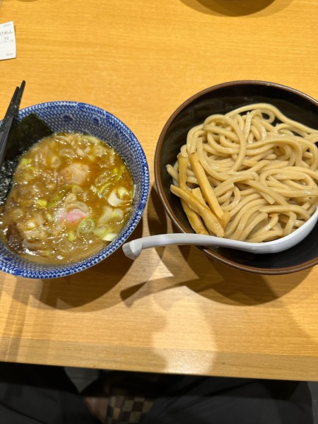 「つけ麺　並盛　少なめ」@次念序の写真