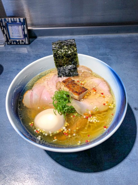 「塩RAMENプレミアム」@うずとかみなりの写真